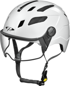CP Bike CHIMAYO+ Urban Helmet visor clear white shiny S