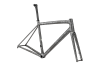 Specialized S-Works Aethos Frameset SATIN SILVER PEARL - BLACK PEARL ORGANIC COLOR RUN/ BRUSHED LIQUID SILVER 56