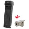 TRELOCK Faltschloss FS 380/85 + Bosch PowerTube schwarz