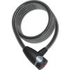 Contec Spiralkabelschloss Ecoloc 6, Ø12mm 6, Ø12mm schwarz