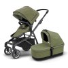 THULE Kinderwagen (Buggy) SLEEK inkl. Bassinet soft green/black soft green/black soft green 8/11 