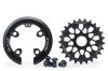 WETHEPEOPLE PATHFINDER GUARD COMBO sprocket & guardsprocket & guard set (BOLT DRIVE), black