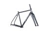 BOMBTRACK HOOK FRAMEset metallic black 700C/54-L