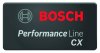 Bosch Logo-Deckel Performance Line CX BDU250P rechteckig schwarz 