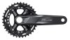 Shimano Kettenradgarnitur DEORE FC-M5100 170 mm 36X26 CL: 48.8 mm 