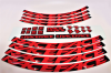 Race Face Decal Kit Next R 36/ARC 36 C/ARC 40/AR 40 one size red